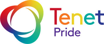 PrideLogo tenet pride in rainbow letters