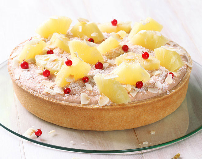 Pineapple Angel Food Cake