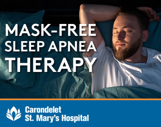 sleep-apnea-therapy-659x519 Carondelet St. Mary’s Hospital Offers New Therapy for Sleep Apnea
