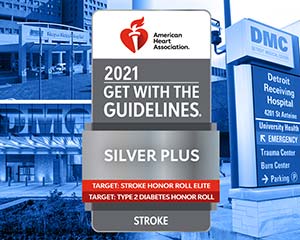 American Heart Association 2021 Get with the Guidelines Silver Plus Stroke